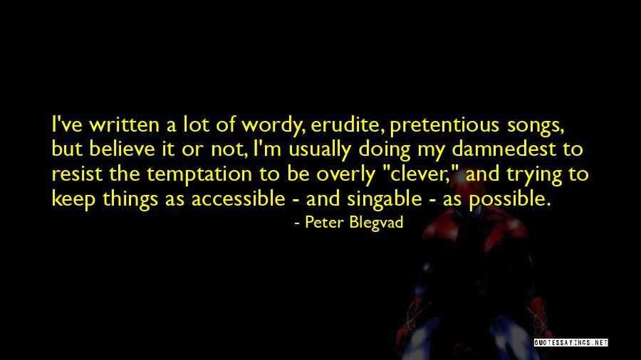 Peter Blegvad Quotes 1141494