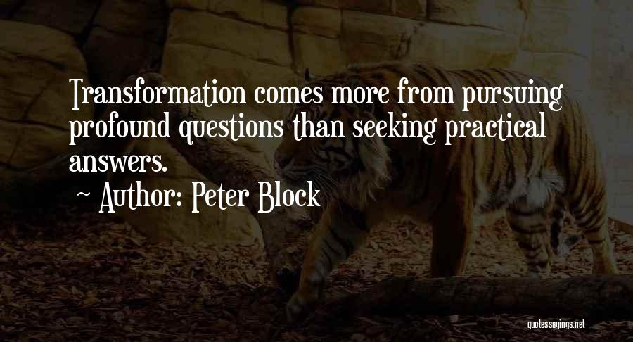 Peter Block Quotes 1908952