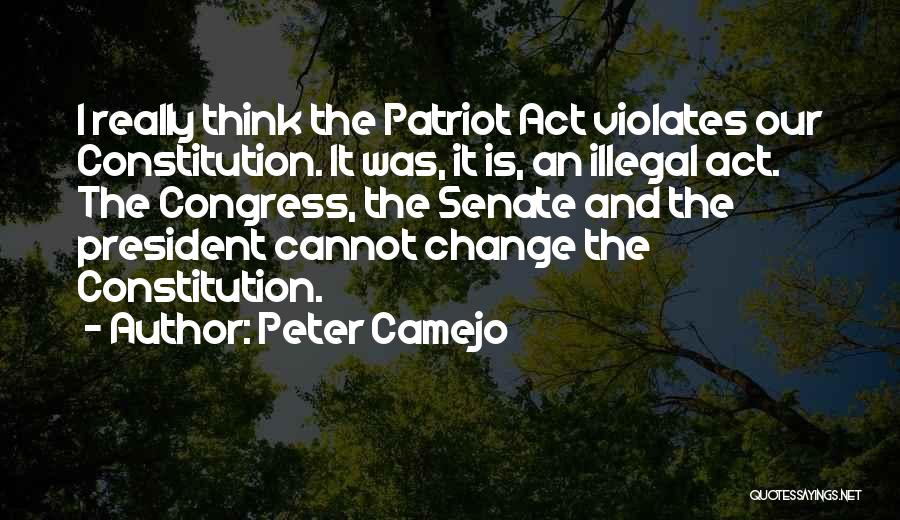 Peter Camejo Quotes 1617560