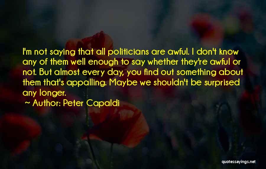 Peter Capaldi Quotes 1673990