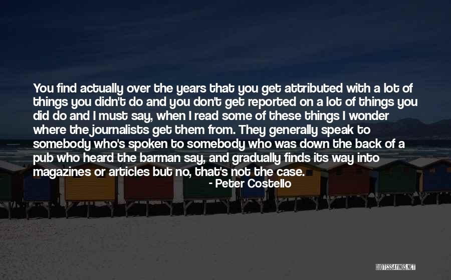 Peter Costello Quotes 1891673 Peter Costello Quotes 1891673