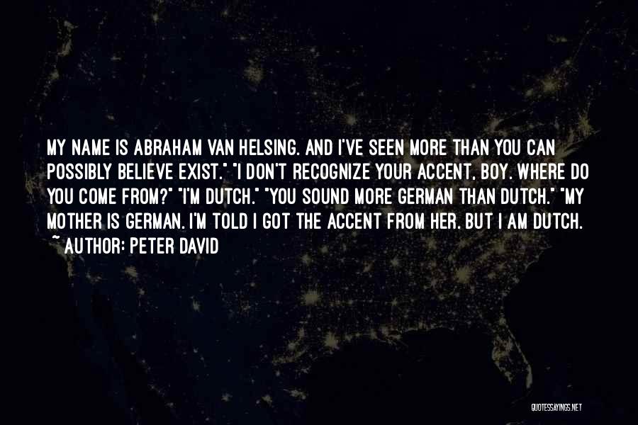 Peter David Quotes 427682