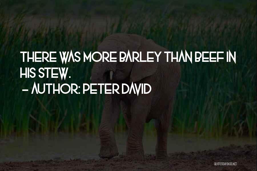 Peter David Quotes 920186