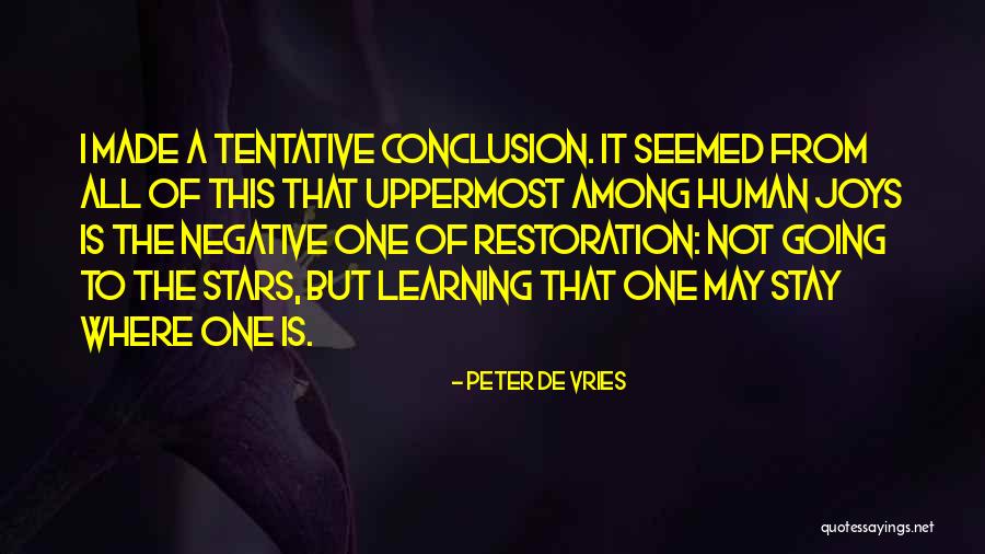 Peter De Vries Quotes 477353