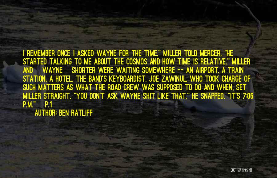 Peter Devries Quotes By Ben Ratliff