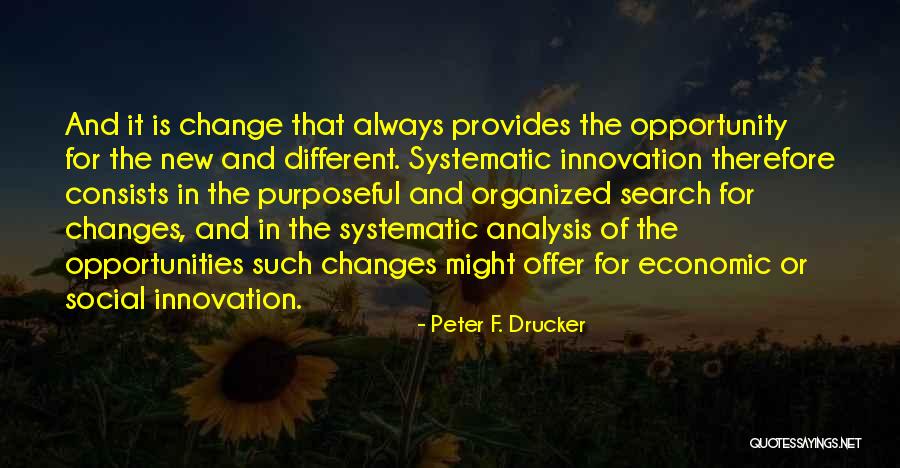 Peter Drucker Innovation And Entrepreneurship Quotes By Peter F. Drucker