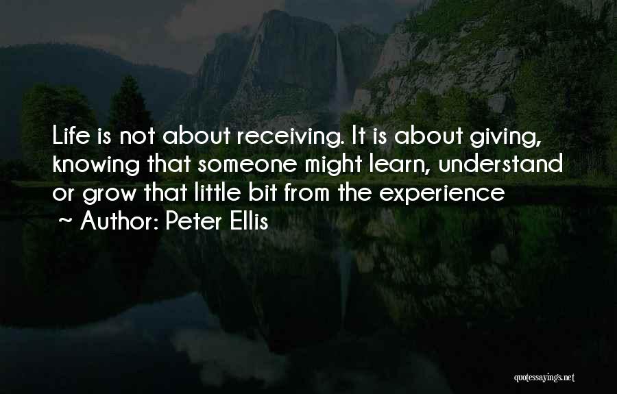 Peter Ellis Quotes 1230071