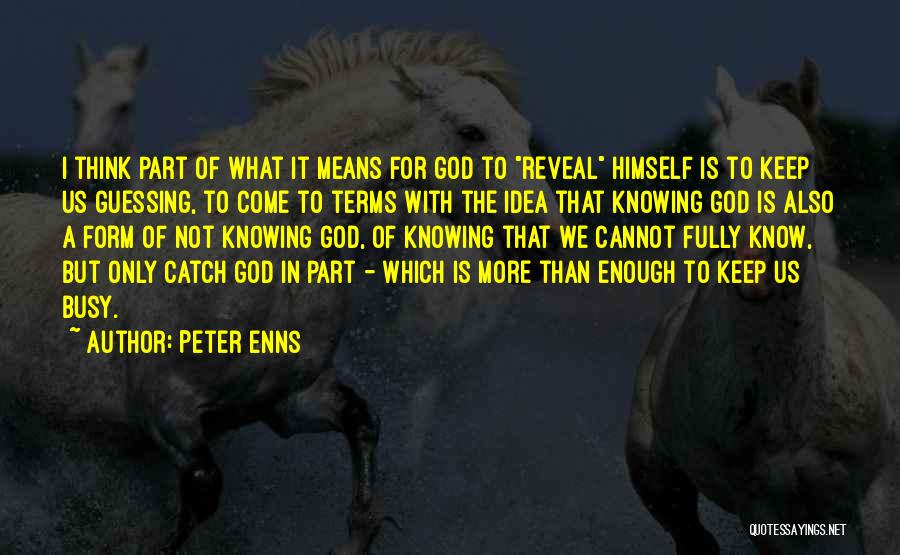 Peter Enns Quotes 1102611