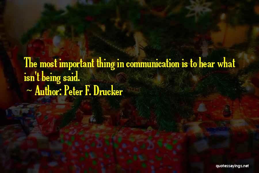 Peter F. Drucker Quotes 1940589