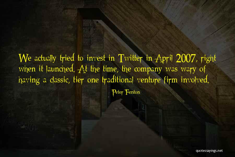 Peter Fenton Quotes 2100569 Peter Fenton Quotes 2100569
