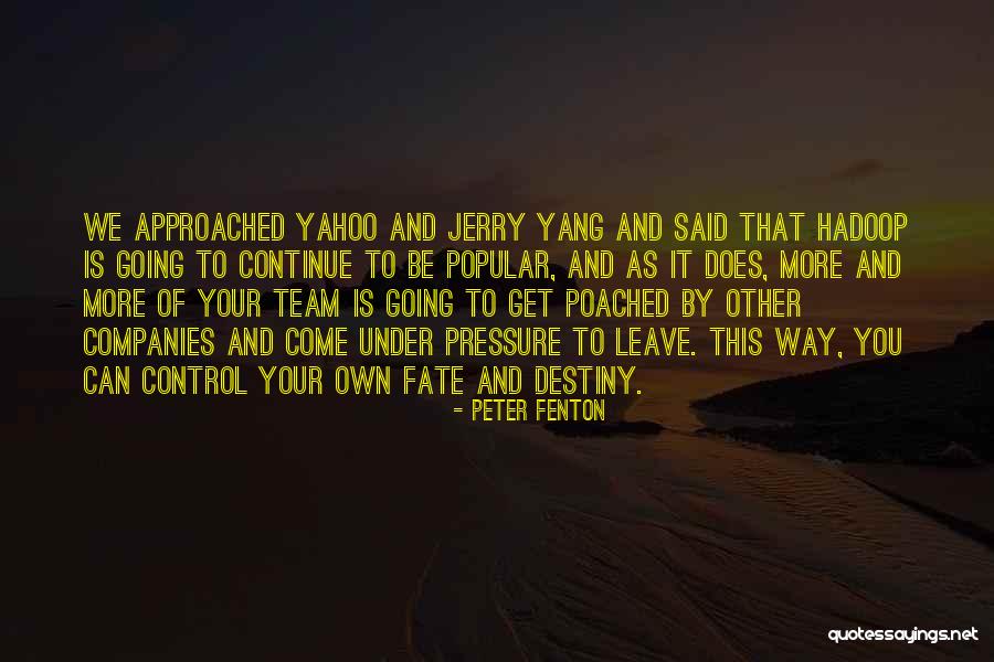 Peter Fenton Quotes 559283