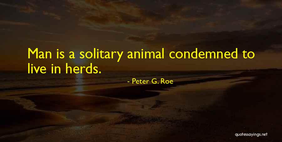 Peter G. Roe Quotes 2200539