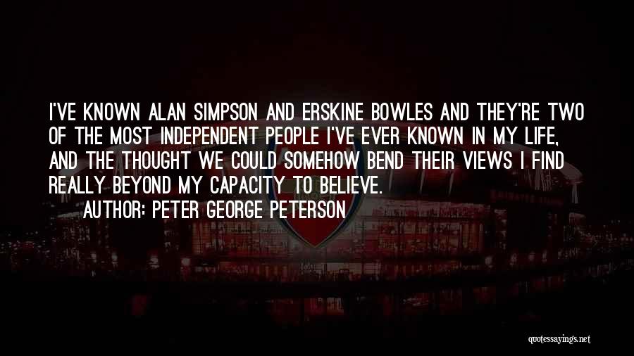 Peter George Peterson Quotes 329935