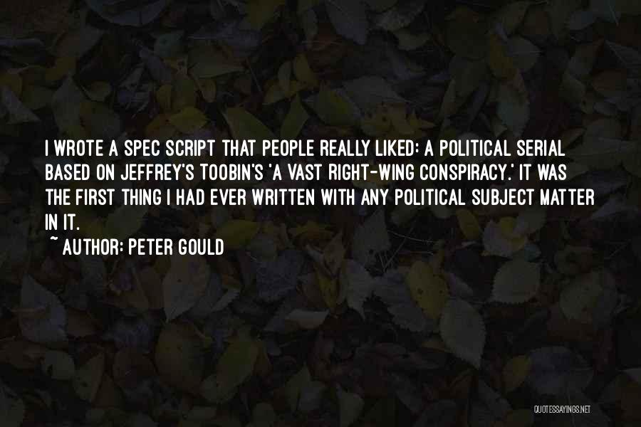 Peter Gould Quotes 1637620