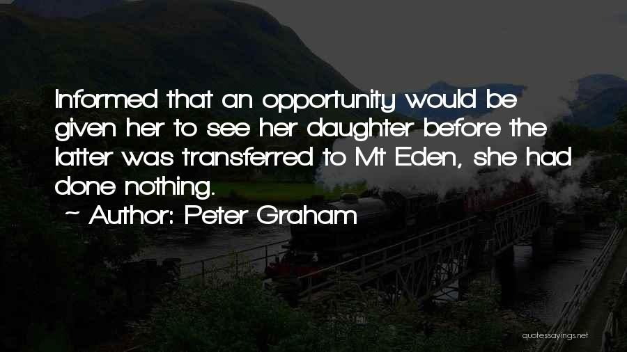 Peter Graham Quotes 1906174