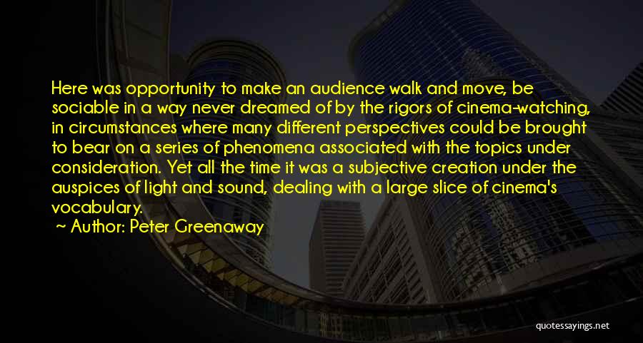 Peter Greenaway Quotes 451385