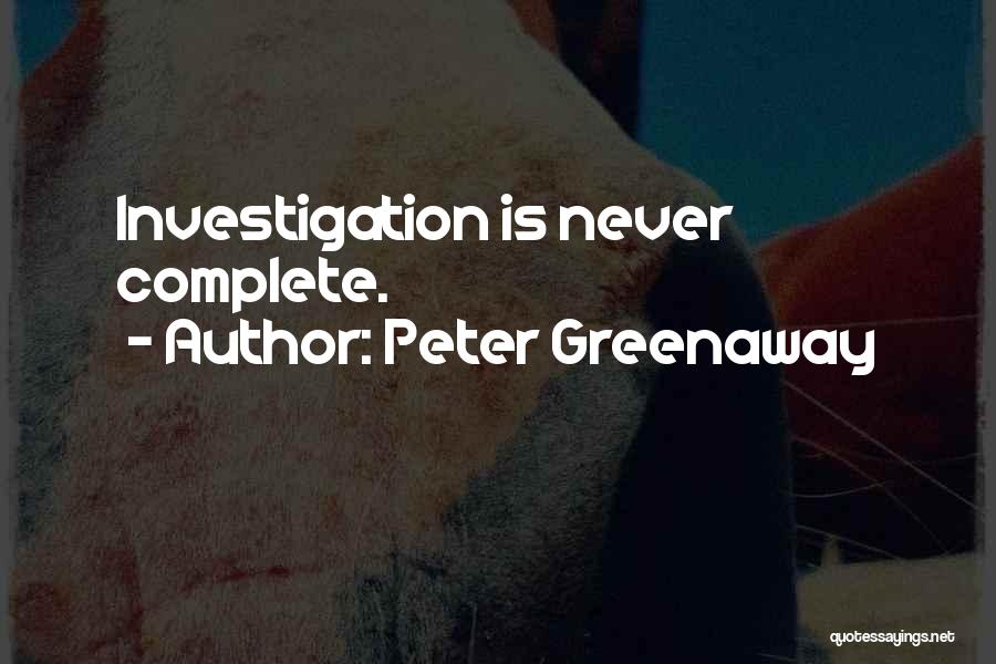 Peter Greenaway Quotes 749068