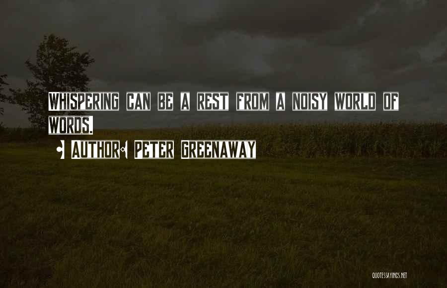 Peter Greenaway Quotes 950256