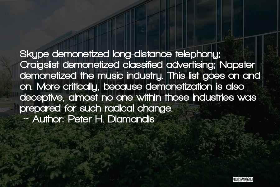 Peter H. Diamandis Quotes 1829856