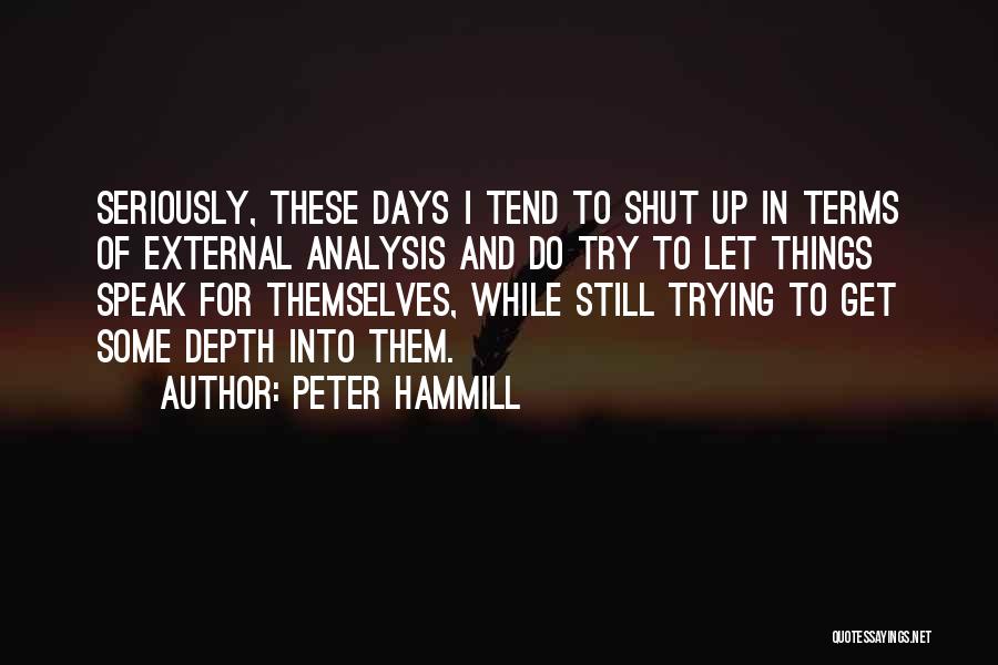 Peter Hammill Quotes 1183988
