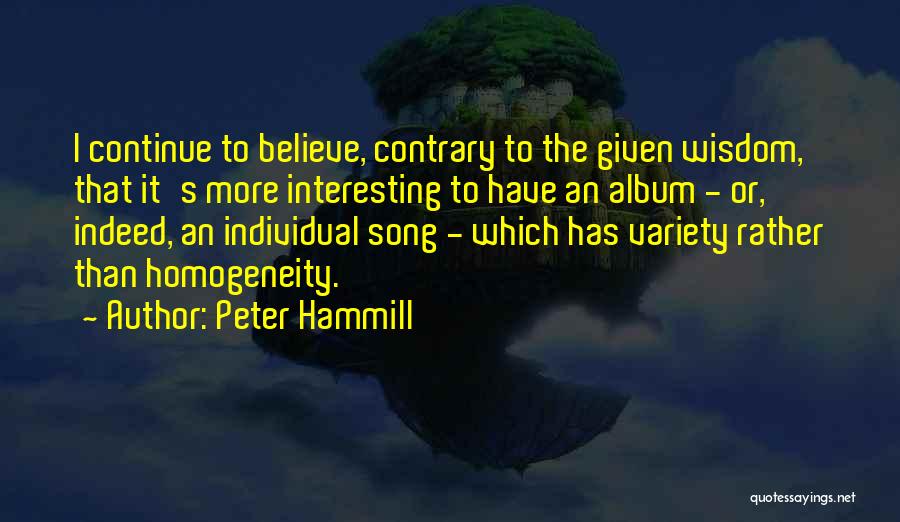 Peter Hammill Quotes 269543