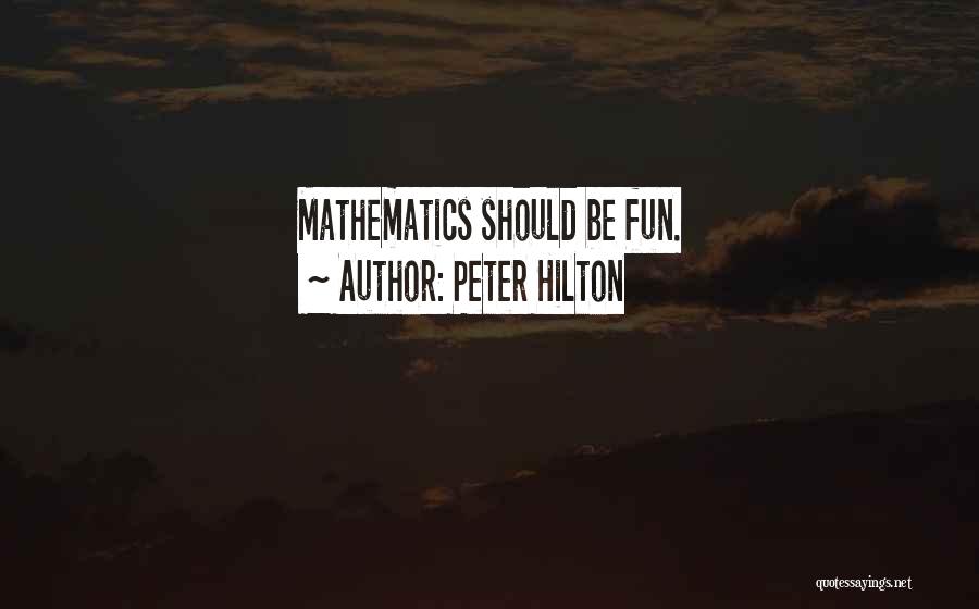 Peter Hilton Quotes 1214727
