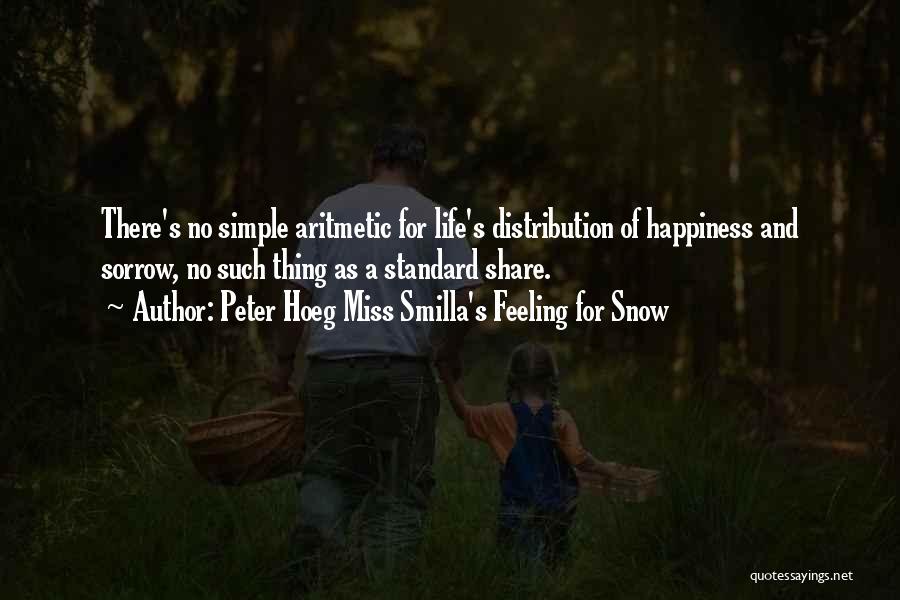 Peter Hoeg Miss Smilla's Feeling For Snow Quotes 648662
