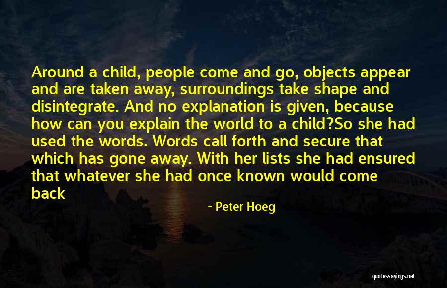 Peter Hoeg Quotes 935554