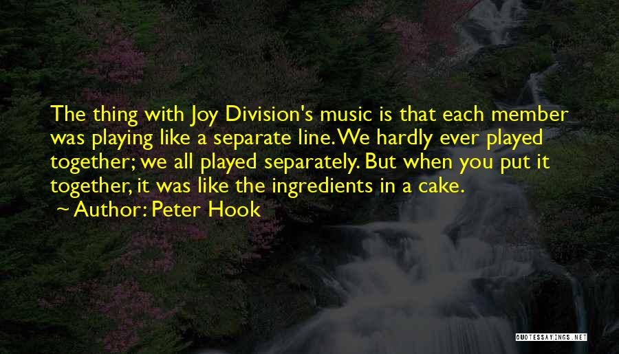 Peter Hook Quotes 133879