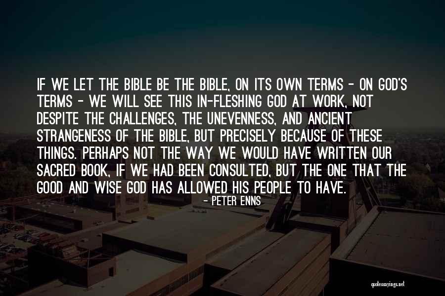 Peter In The Bible Quotes By Peter Enns Peter In The Bible Quotes By Peter Enns