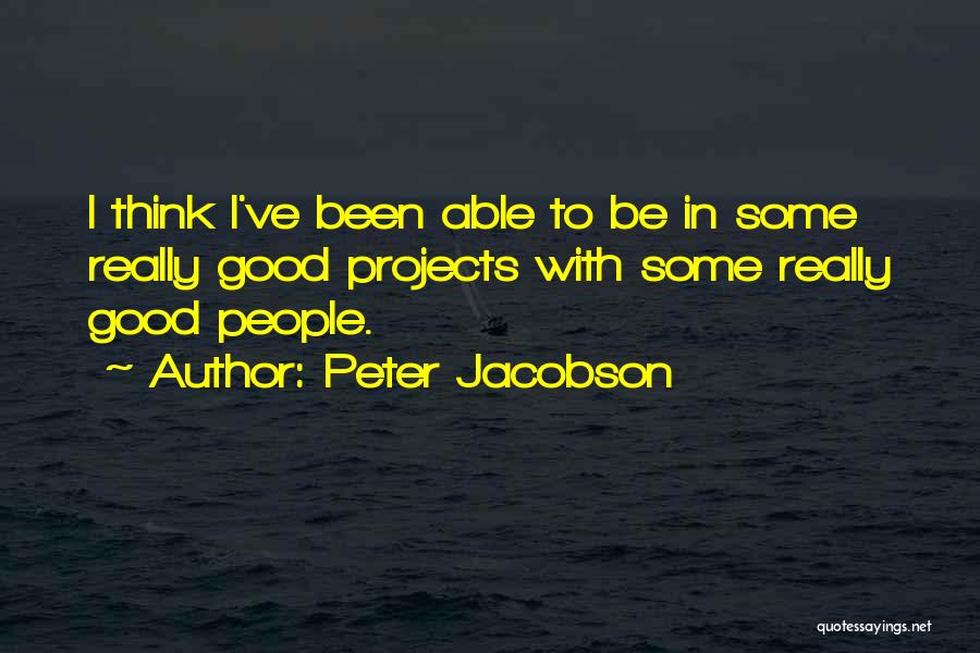 Peter Jacobson Quotes 828832