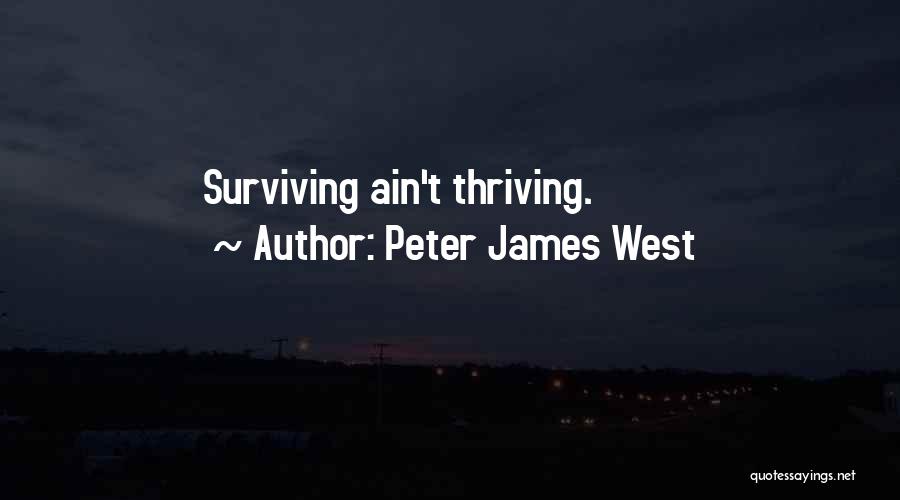 Peter James West Quotes 322830