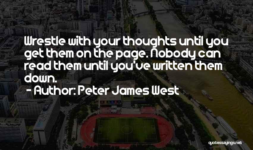 Peter James West Quotes 748014