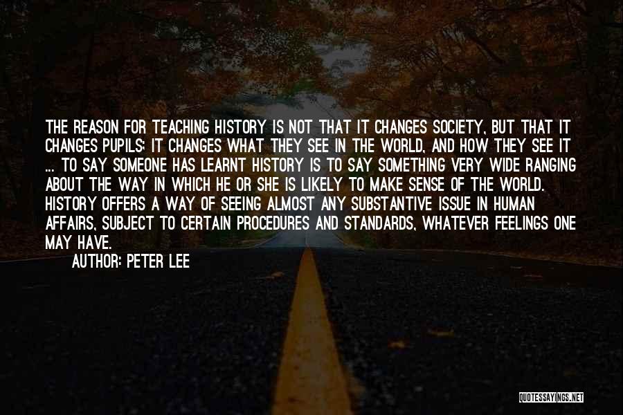 Peter Lee Quotes 2121724
