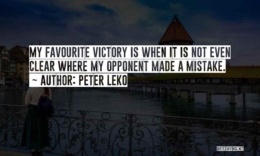 Peter Leko Quotes 1052021