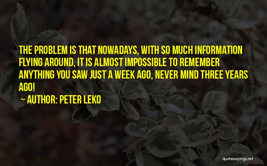 Peter Leko Quotes 560826