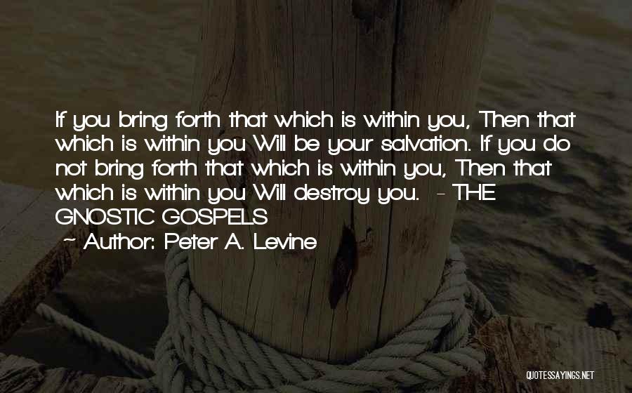 Peter Levine Quotes By Peter A. Levine