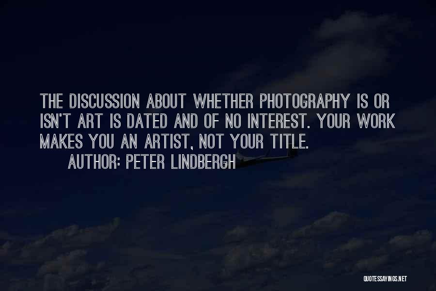 Peter Lindbergh Quotes 921959