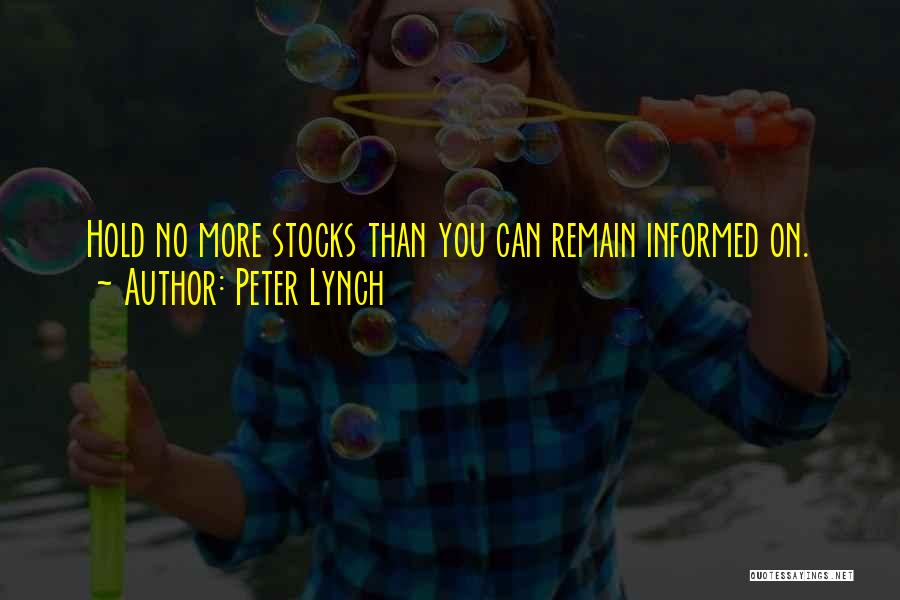 Peter Lynch Quotes 105284