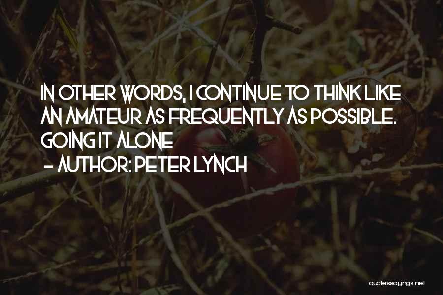 Peter Lynch Quotes 907579