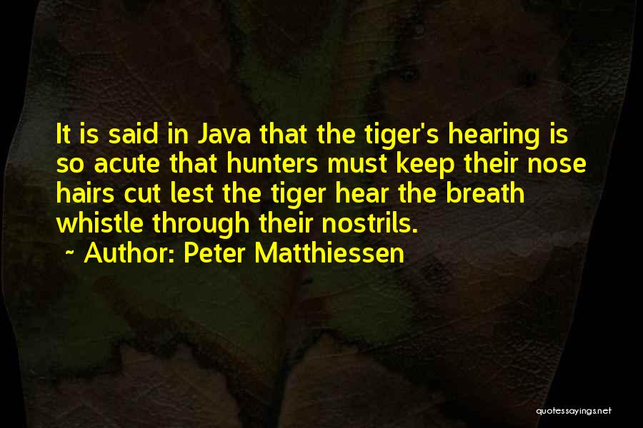 Peter Matthiessen Quotes 1644554