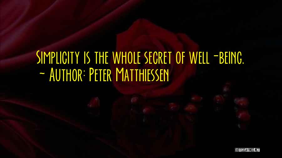 Peter Matthiessen Quotes 787164