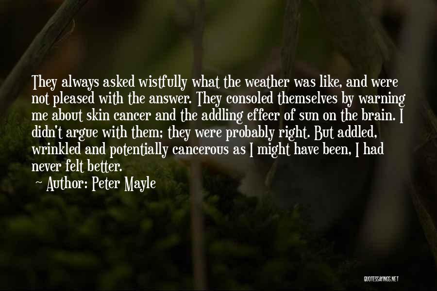 Peter Mayle Quotes 160919