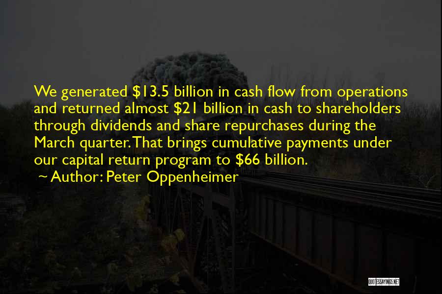 Peter Oppenheimer Quotes 863325