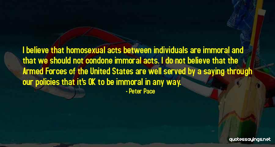 Peter Pace Quotes 437289