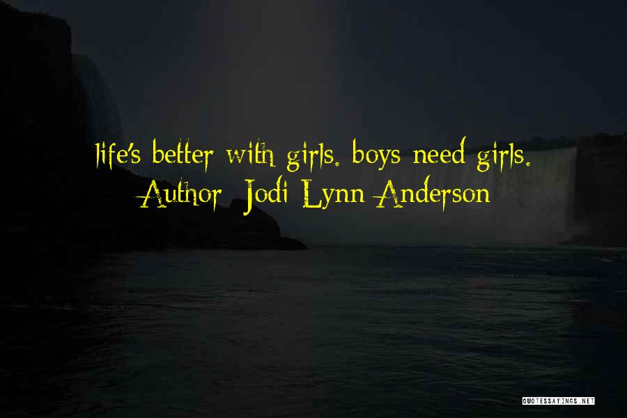 Peter Pan Love Quotes By Jodi Lynn Anderson