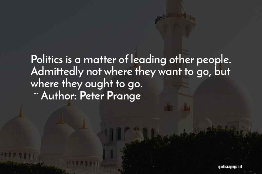 Peter Prange Quotes 194988