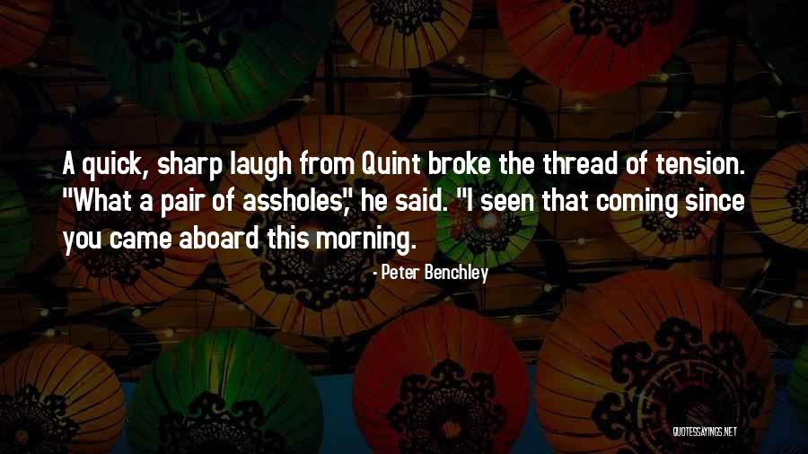 Peter Quint Quotes By Peter Benchley