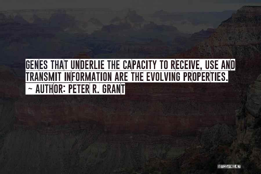 Peter R. Grant Quotes 1614887