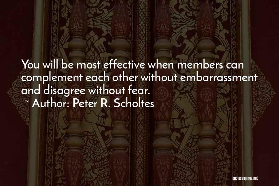 Peter R. Scholtes Quotes 87332